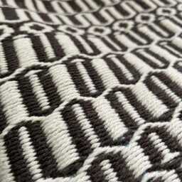 Large Cotton Throw Blanket - Geometric Woven Bedspread Eco Friendly Decor Heavy Sofa Bed Cover Traditional Portuguese 180x220cm - thumbnail 4