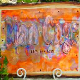 Man Cave Sign, Copper Housewares, Wedding 7Th Anniversary, Custom Gift, Guy Gift, Housewarming, Personalized Wall Art - thumbnail 3