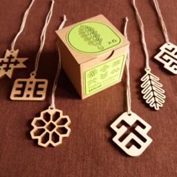 Christmas Tree Decorations X6 - thumbnail 3