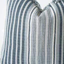 Gray Neutral Tribal Hemp Hand Woven Natural Dye Color Lumbar Pillow Cover - thumbnail 2