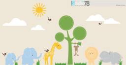 Jungle Safari Animal Wall Decal - Nursery Playroom Decor