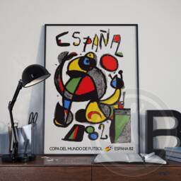 1982 World Cup Football Poster Retro Soccer Print - Spain - thumbnail 3