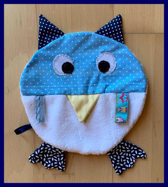 "Doudou Label ""My Little Green Owl" - image 1
