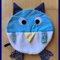 "Doudou Label ""My Little Green Owl" - thumbnail 2