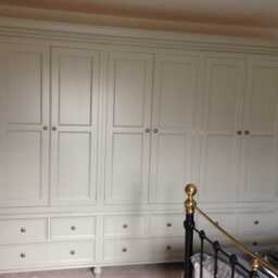 Wardrobe - 6 Door 9 Drawer Victorian Style - thumbnail 2