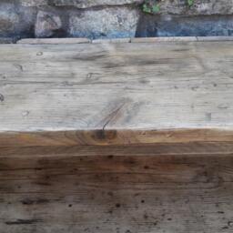 Handmade Solid Wood Bookcase. Reclaimed Shelves Rustic Industrial - thumbnail 4