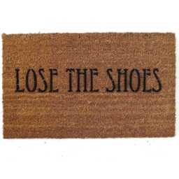 Sarcastic Doormat Lose The Shoes, Eco-Friendly Coir Mat - thumbnail 1