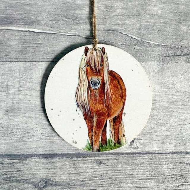 Horse Decoration, Pony Ornament, Equestrian Wall Decor, Gifts For Mothers Day - image 1