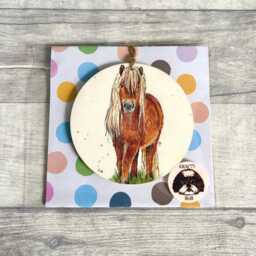 Horse Decoration, Pony Ornament, Equestrian Wall Decor, Gifts For Mothers Day - thumbnail 2