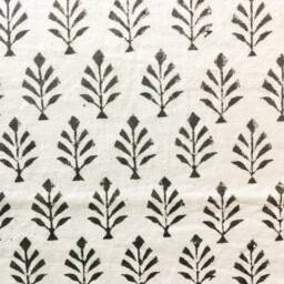 Twin Duvet Set/ Dorm Bedding/ Cover/ Duvet Twin/ Doona Covers/ Comforter Cover Twin/ Hand Block Printed/Gray Bed - thumbnail 2