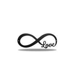 Infinite Love Metal Wall Art - thumbnail 2