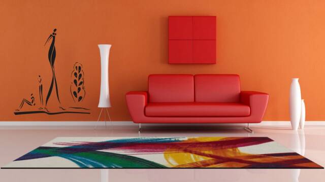 African Women Vinyl Wall Decal Home Interior Art T1398 - image 1