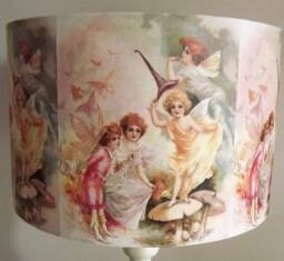 Fairy Angel Lampshade Victorian Shabby Chic Style - thumbnail 1