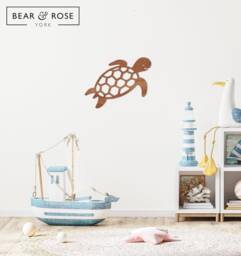 Turtle Wall Decor Home - Nursery/Kids Animals Children Room Marine Sealife - thumbnail 1