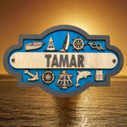 Sailing Sign, Nautical Wooden Wall Art, Coastal Decor Boat Lover Gift, Sign For Home, Lakehouse Decor, Lake House Cabin - thumbnail 1