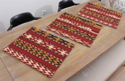 "Set Of 3 Pcs, Kilim Pillow Cover, Vintage Pillow, 20.08"" X 25.79" - thumbnail 1