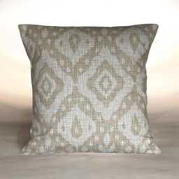 Iliv Marrakech Canvas Cream Beige Ikat Aztec Print Cushion Cover 16 - thumbnail 2