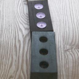Three Handcrafted Candle, Tea Light Holders - thumbnail 4