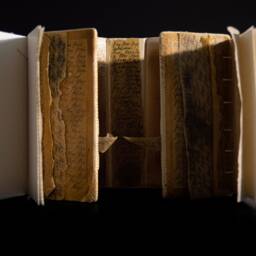 "Unique Handmade Hardcover Genuine Leather Book - Object ""Atropos" - thumbnail 4