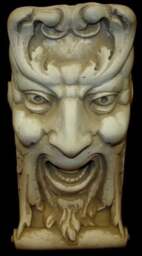 King Face Head Collection Laughing English Gothic Man Bracket Art - thumbnail 3