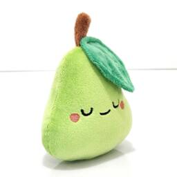 Cute Pear Plush - Handmade Kawaii Plushie Gift Baby Room Nursery Decor - thumbnail 3