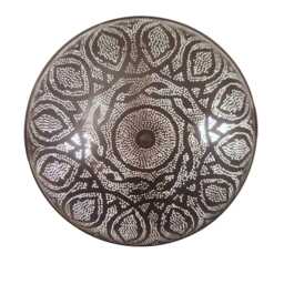Moroccan Brass Ceiling Light Flush Mount - 18 - thumbnail 2