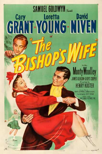 The Bishop's Wife Movie Poster Framed Canvas Wall Art - image 1