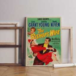 The Bishop's Wife Movie Poster Framed Canvas Wall Art - thumbnail 2