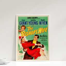 The Bishop's Wife Movie Poster Framed Canvas Wall Art - thumbnail 3