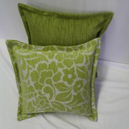 Abottsford Citrus, Green, Floral, Textured, Warwick, Cushion Cover - thumbnail 4