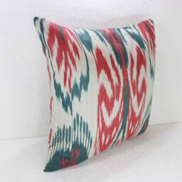 Hand Dyed Ikat Pillow Cover - thumbnail 2