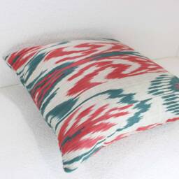Hand Dyed Ikat Pillow Cover - thumbnail 3