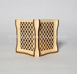 Moroccan Stars & Crosses Candle Holder