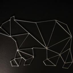 Contemporary Modern Art - Minimalist Metal Sculpture Geometric Abstract Wall - thumbnail 2