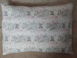 Snuggle Colorful Flannel Pillow Case/ Newborn Toddler Children Kids Case/Girls Pillowcase - thumbnail 1