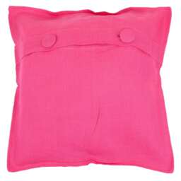 Bright Fuschia & White Llilies Cushion Cover - thumbnail 2