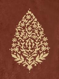 Sari Paisley Wall Art Stencil - Medium Easy Craft Stencils For Walls, Fabric & Furniture