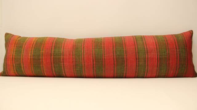 Bedding Pillow Kilim Pillow Cover, Home Decor 12x47 Decorative Throwpillows, Couch Designer Boho Case Livingroom, 4Oyf-121 - image 1