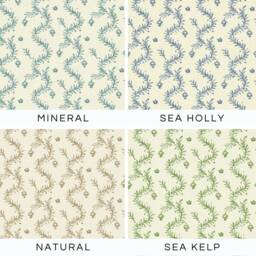 Pleated Lampshade - Floral Linen Natural Trim Colours Clip On, Lamp Or Pendant Light - thumbnail 2