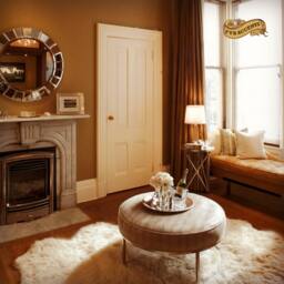 Faux Fur Sheepskin Area Rug - Multi Pelt Design Beige Shaggy Shag Designer Rugs Accents Usa - thumbnail 2