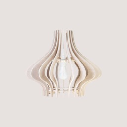 Light Fixture, Original Lamp, Hanging Pendant Light, Mid Century Modern Home Decor, Rustic Ceiling Lamp Figure - thumbnail 3