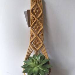 Macrame Plant Hanger/Succulent - thumbnail 3