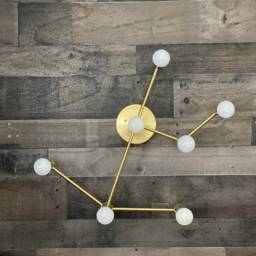 Taurus Zodiac 7 Light Modern Industrial Vanity Mid Century Bathroom - thumbnail 2