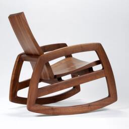 Cascade Rocking Chair in Walnut - thumbnail 4