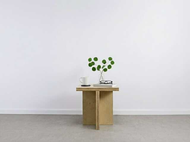 Ototo.08 Coffee Table, Plywood, Cocktail Auxiliary Table - image 1