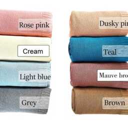 Personalised Baby Blanket - 100% Cotton Knit Embroidered Newborn - thumbnail 2