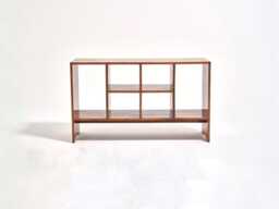 Jeanerret( Pj Inspired 6 Hole File Rack Handcrafted in All Solid Teak India - thumbnail 1