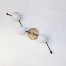 Brass Wall Sconce Light/Ceiling Light, Light, Mid Century Ppq4, Ul Listed No.0109 - thumbnail 2