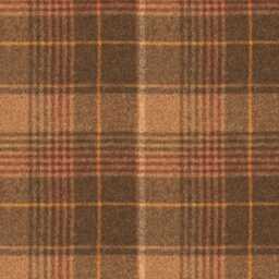 Abraham Moon, Huntingtower Cocoa, 100% Wool Plaid, Checked Tartan Cushion Cover - thumbnail 3