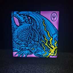 Scaled & Icy Led Light Box With Remote - thumbnail 3